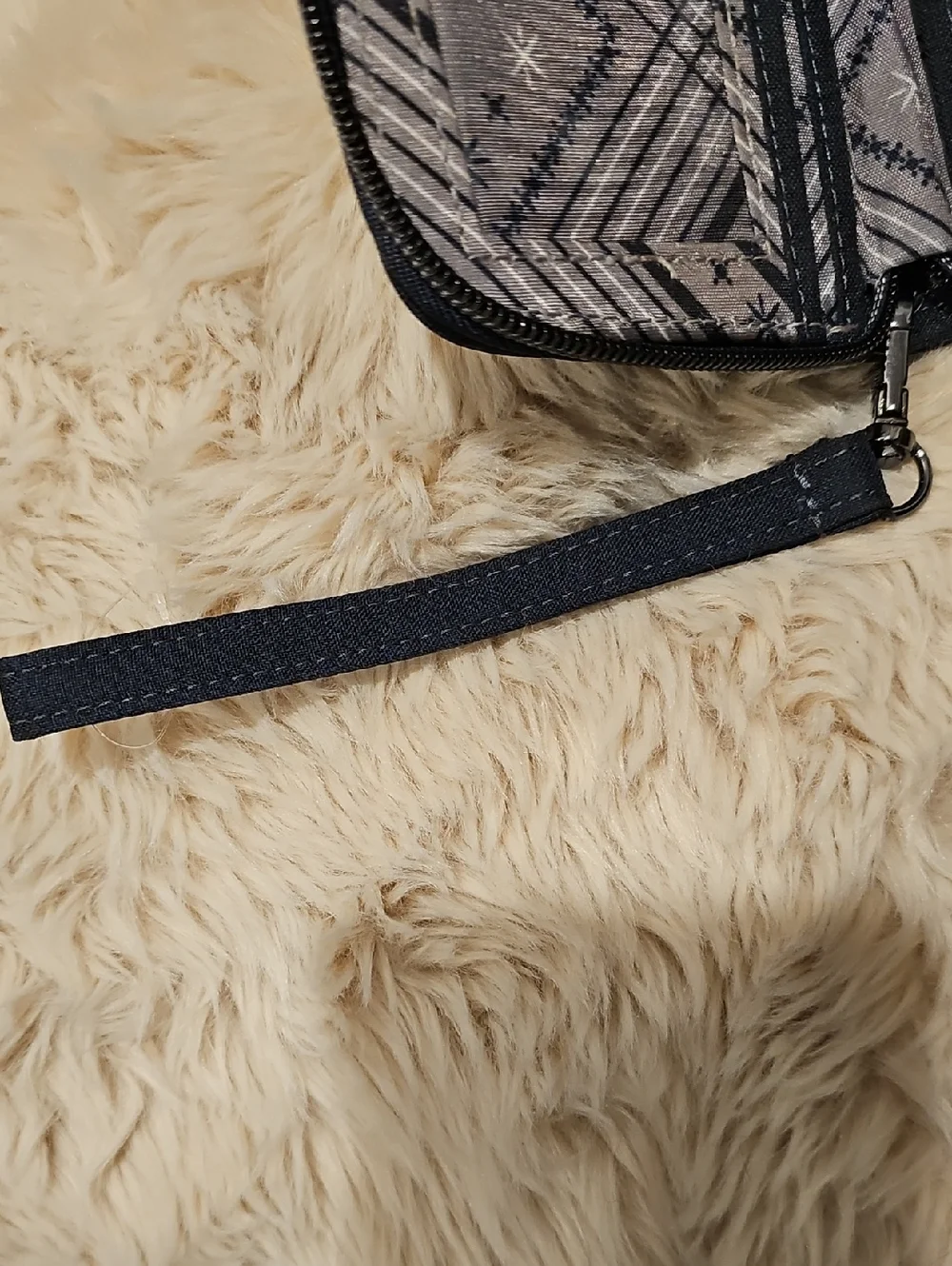 Lug RFID Quilted Wristlet Wallet Rodeo 2 Heather Indigo